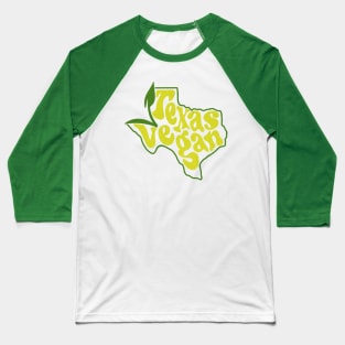 Texas Vegan Baseball T-Shirt